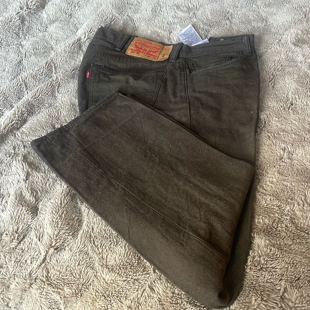 Levis 501 XX mens brown jeans. In good condition. Fast shipping. Sz. 38X34